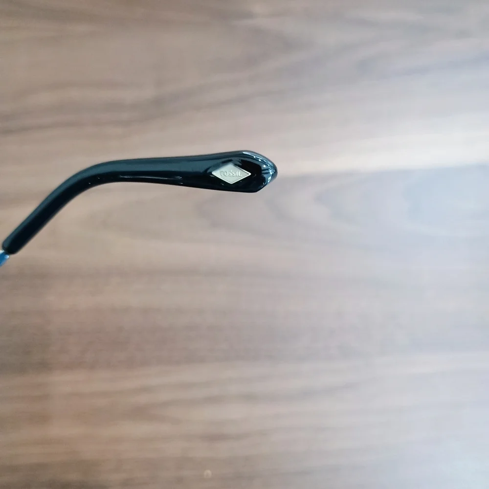 Fossil Black and Silver Women's Glasses